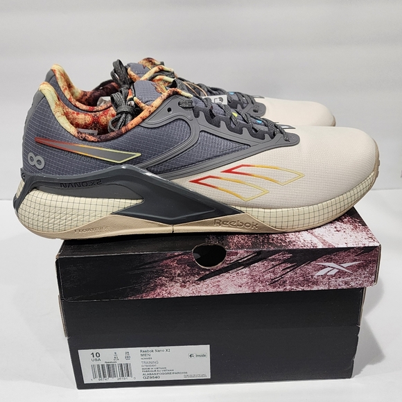 Reebok Nano X2 Street Fighter (Men's Sizes) 10 New Training Shoes GZ9540 - Picture 7 of 9